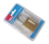 Hilka 70760038 38 mm Brass Combination Pad Lock