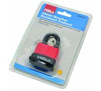 Hilka 70808040 40 mm Weather Resistant Padlock, Silver