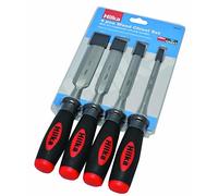 Hilka 72040104 Pro Craft Wood Soft Grip Chisel Set