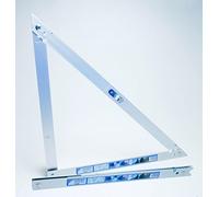 Hilka 75400348 48-inch Pro Craft Multi-Square, Silver