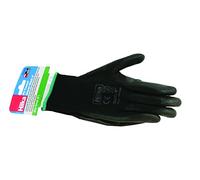 Hilka 75410208 PU Gloves, Black