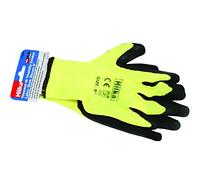 Hilka 75580009 Thermal Latex Work Gloves, Yellow
