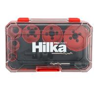 Hilka 76600009 9 PCE Bi-Metal Electricians Holesaw Set