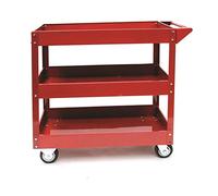 Hilka Tools Service Cart 82695010 - 3-Tier - Red