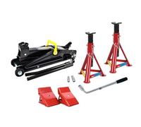 Hilka 82930130 3 Ton Combination Jack Kit, Black Red