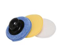 Hilka 83100505 Polish Applicator Pads, Set of 3, Blue,White, 125 x 20mm
