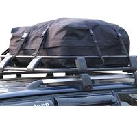 Hilka 83290504 180L Water Resistant Roof Bag, Black