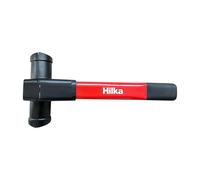 Hilka 83550466 T-Bar Steering Wheel Lock, Red & Black