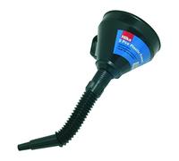 Hilka 84808002 2PCE Plastic Funnel, Blue|Black|Grey|Green