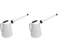 Hilka 84808605 5 litres Jug with Lid Spout (Pack of 2)