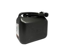 Hilka 84809520 10L Black Plastic Fuel Can