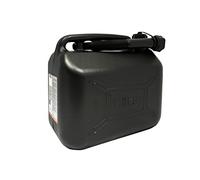 Hilka 84809520 10L Black Plastic Fuel Can