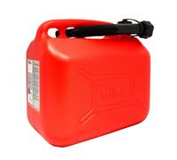 Hilka 84809530 10L Red Plastic Fuel Can