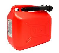 Hilka 84809530 10L Red Plastic Fuel Can