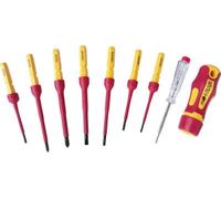 Hilka 9 Piece Vde Quick Blade Electricians Screwdriver Set