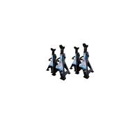 HILKA AXLE STAND X4 2 TON TONNE RATCHET ACTION STANDS HEAVY DUTY 2 SETS 82443201