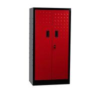 Hilka Tools Garage Tall Cabinet GTC2DR Black