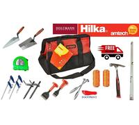 Hilka/ Holtmann/ Amtech/ Footprint Builders Brick Layers Tool Kit 11pcs Set DIY