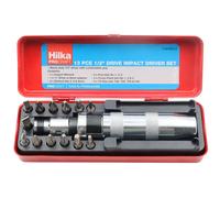 Hilka Tools Impact Driver Set 11670013 Pro Craft 1/2-Inch 13-Piece