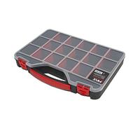 Hilka MO19 19-Inch Maximum Organiser - Black/Red