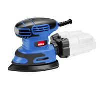 HILKA PALM SANDER 220W TRI BASE 10 SHEETS DETAIL MOUSE ORBITAL SANDING PTDPS220