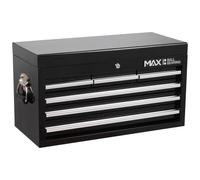 Hilka Professional 6 Drawer Tool Chest PTC105 Garage Workshop Black Steel UK Set