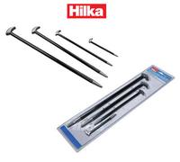 Hilka Pry Bar Set 4Pc Gorilla Wrecking Bar Crowbar 6" 12" 16" 20" 37401004