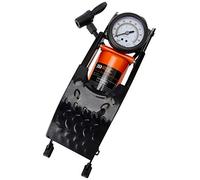 Hilka RAC-HP211 Heavy Duty Single Barrel Foot Pump, Orange/Black