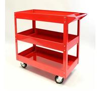 Hilka Tools Service Cart 82695010 - 3-Tier - Red