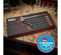 Hilka Spanner Set - 14pc Metric 6-26mm Combination Spanners In EVA Foam Tray