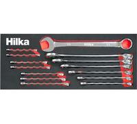 Hilka 16101402 14 PCE Combination EVA Spanners Set Metric
