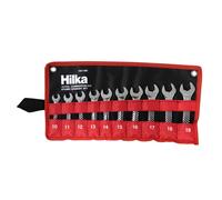 Hilka Stubby Spanner Set 10Pc Metric Combination Wrench 10-19mm 16511002