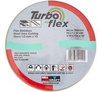 Hilka Tools Cutting Disc TFSS11510 115mm Turbo-Flex Stainless Steel Set of 10