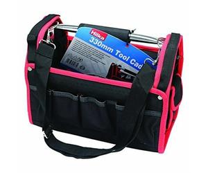 HILKA TOOL BAG 13" 330MM BOX CHEST BAG STORAGE TOTE CADDY HOLDALL CASE 77600330