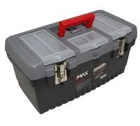 HILKA TOOL BOX & ORGANISER 19" PLASTIC CHEST STORAGE BAG CASE HEAVY DUTY MTB19