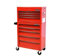 Hilka Tool Trolley Cabinet & Tool Chest Box - 11 Drawer Garage Storage Set