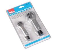 Hilka Tools 12455002 2 PCE Nut Splitter, Silver