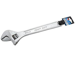 Hilka Tools 18010120 Heavy Duty Adjustable Wrench, Silver, 12-Inch, 300 mm