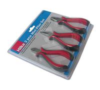 Hilka Tools 26202003 Mini Plier Set - Red/Black (3-Piece)