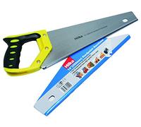 Hilka Tools 45700014 7TPI Universal Teeth Tool Box Saw, Yellow/Silver, 14-Inch
