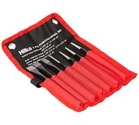 Hilka Tools 62755007 Punch and Chisel Set - Red/Black (7-Piece)