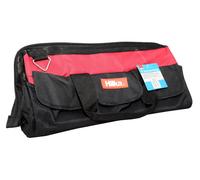 Hilka Tools 77604018 Heavy Duty Tool Bag, Black/Red, 18Inch