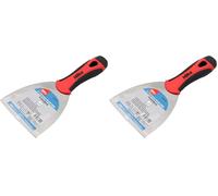 Hilka Tools 78303104 Filler Knife, Black/Red, 4-Inch/101 mm (Pack of 2)