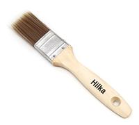 Hilka Tools 78710015 Wooden Synthetic Bristle Paint Brushes, Brown, 1 1/2-Inch