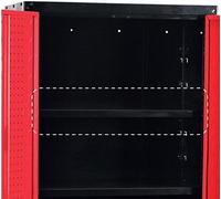 Hilka Tools GTC2DRSS Garage Tall Cabinet Shelf, Black