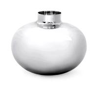 Hilke Collection Amico vase Ø29 cm Nickel-plated brass