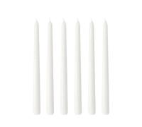 Hilke Collection Herrgårdsljus candles 30 cm 6-pack Pearl white glossy