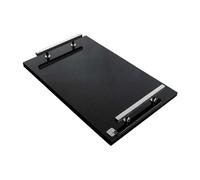 Hilke Collection Hilke Collection tray 40.5x25.5 cm Granite-nickle plated brass