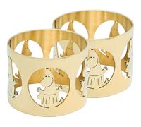Hilke Collection - Hilke X Moomin Napkin Ring Moominmamma 2-pack, Brass - Brass