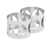 Hilke Collection Hilke X Moomin napkin rings Moominpappa 2-pack Brass